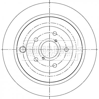 BORG & BECK Piduriketas BBD5361